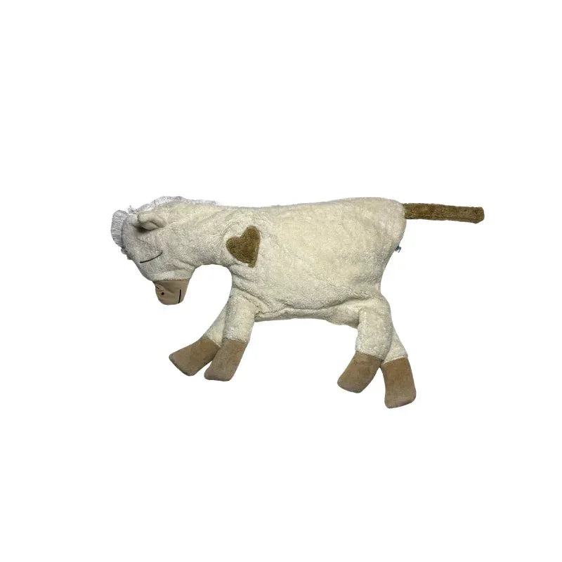 Organic Cuddly Pillow Horse – Organic Cotton, Spelt Filling, Handmade — Ansicht 3