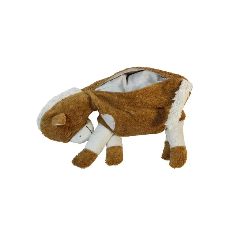 Organic Cuddly Pillow Horse – Organic Cotton, Spelt Filling, Handmade — Ansicht 8