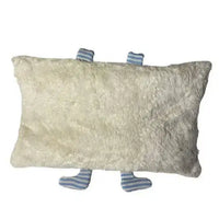 Bio Kuschelkissen Schaf – GOTS Bio-Baumwolle, Spelzfüllung, optional gewichtet — Ansicht 6