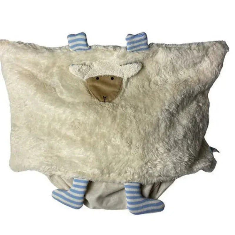 Organic Cuddly Pillow Sheep – Handmade GOTS-certified Spelt Filling — Ansicht 5