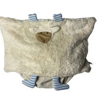Bio Kuschelkissen Schaf – GOTS Bio-Baumwolle, Spelzfüllung, optional gewichtet — Ansicht 5