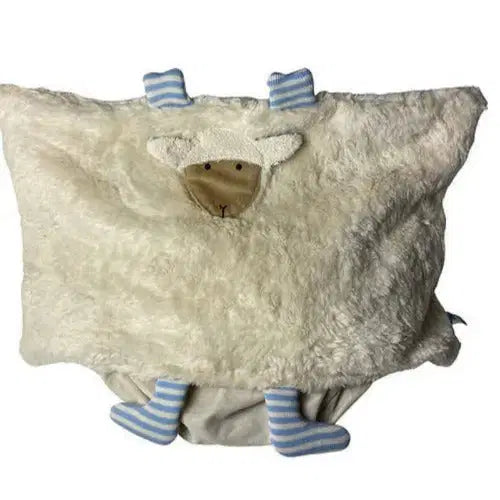 Bio Kuschelkissen Schaf – GOTS Bio-Baumwolle, Spelzfüllung, optional gewichtet — Ansicht 5