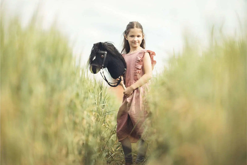 Organic Hobby Horse Tarik Handmade Organic Cotton Virgin Wool — Ansicht 2
