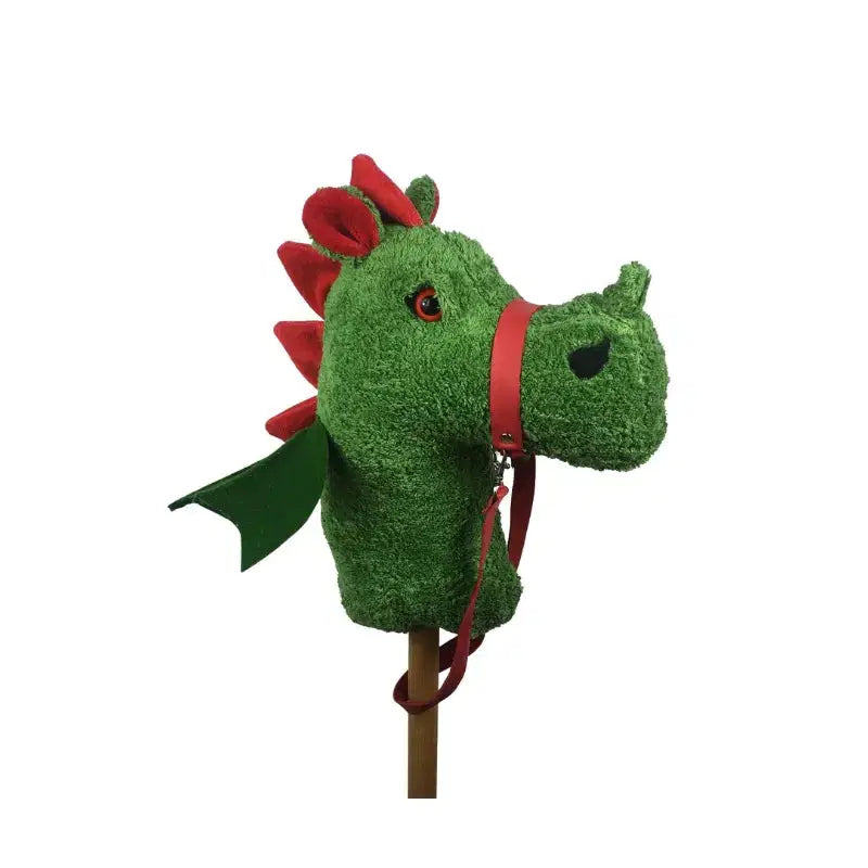 Bio Stick Dragon "Tattie" Handmade Germany - Green 90-112 cm — Ansicht 1