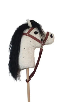 Organic Hobby Horse Dottie – 100% organic cotton (kbA), pure wool filling, handmade in Germany — Ansicht 5