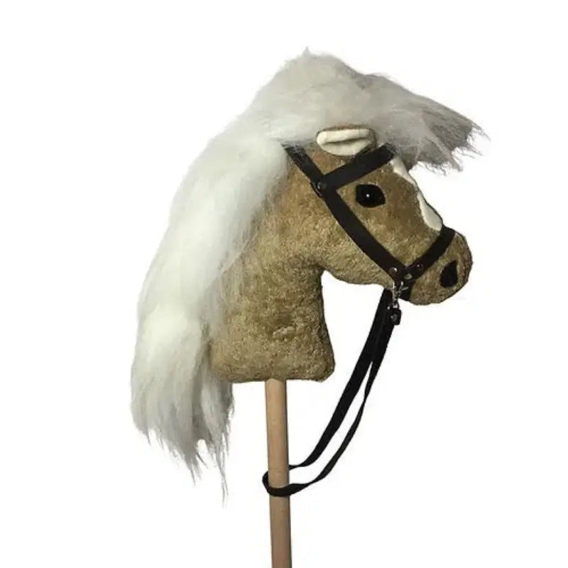 Organic Hobby Horse Cinnamon Star - Organic Cotton GOTS, Virgin Wool KBT, handmade Germany — Ansicht 1