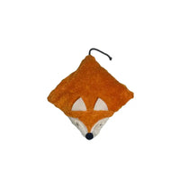 Organic Grain Heat Pack Fox handmade Orange 15x15 cm — Ansicht 1
