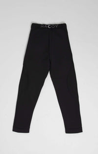 Sports Leggings Kompression Lycra High Waist schwarz — Ansicht 5