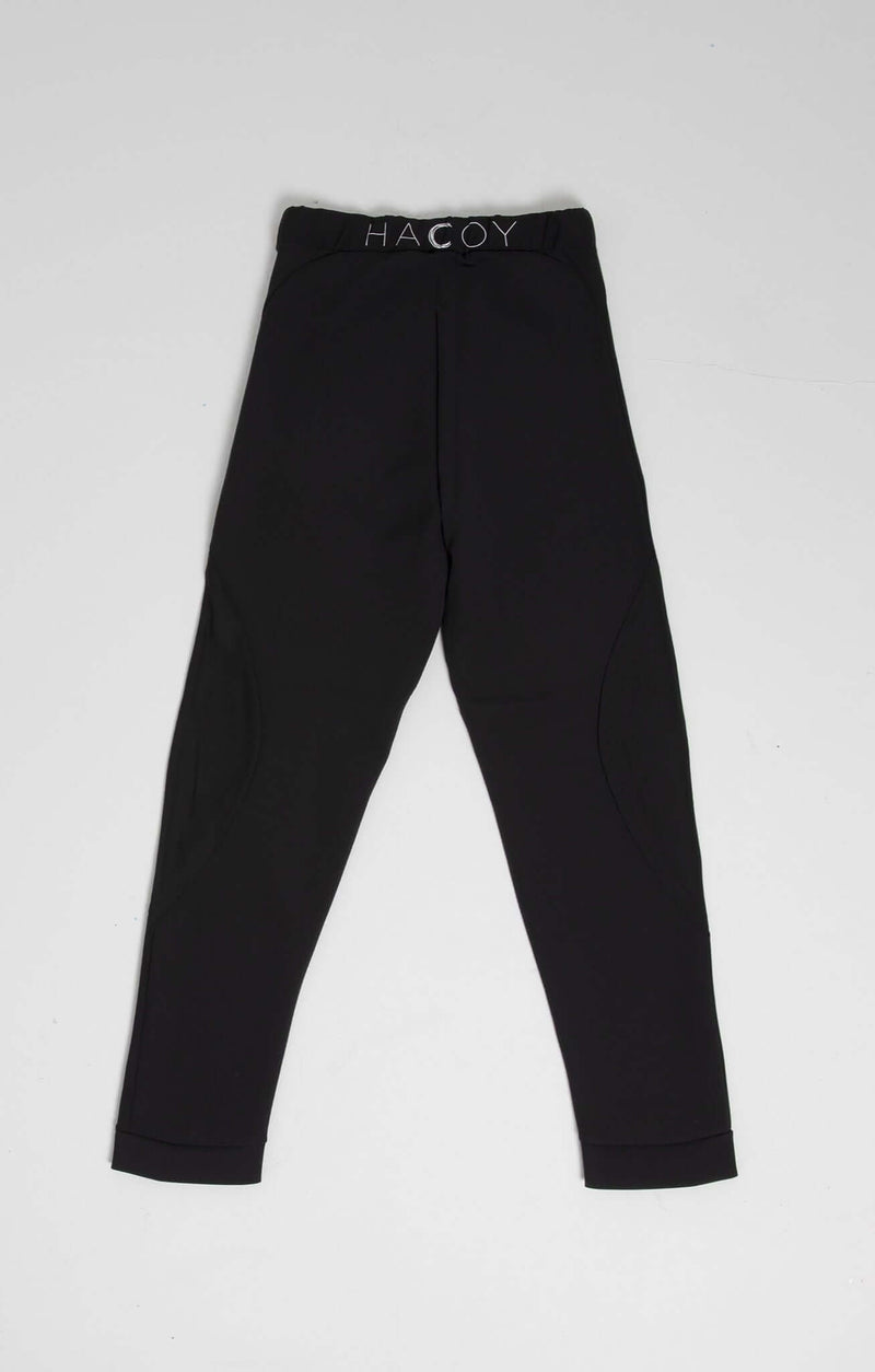 Sports Leggings Kompression Lycra High Waist schwarz — Ansicht 5