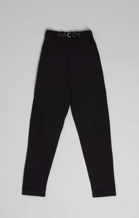 HACOY Sports Pants Schwarz – Lockerer Schnitt mit Monogramm-Detail — Ansicht 5