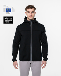 MerinoTech Vest Black | TouchLink® Technology | Mulesing-free Merino wool — Ansicht 1