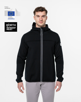MerinoTech Vest Black | TouchLink® Technology | Mulesing-free Merino wool