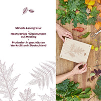 Leaf press for leaves & flowers – Beech wood 190×250 mm — Ansicht 7