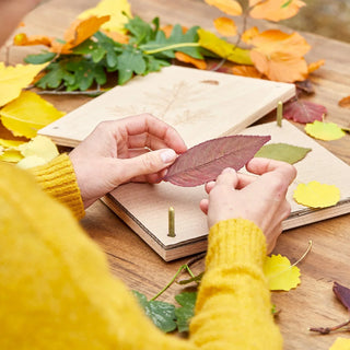 Blattpresse für Blätter & Blüten – Buchenholz | 190×250 mm | Sozial gefertigt