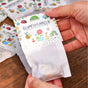 10x5 flower marbles in a bag – handmade