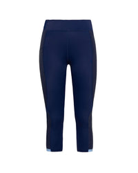 Honolulu 3/4 Leggings Night Blue High Waist Side Pocket — Ansicht 5