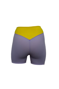 Oban Shorts Lavender/Yellow High Waist Quick-Drying ECONYL — Ansicht 6