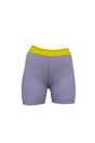 Oban Shorts Lavender/Yellow High Waist Quick-Drying ECONYL