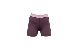 Oban Shorts – Purple Gray/Rosa | Funktionales Material | Hoher Bund | ECONYL®