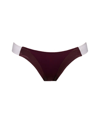 Tonga Bikini Pants Aubergine – Nachhaltig | Elegant | Funktional