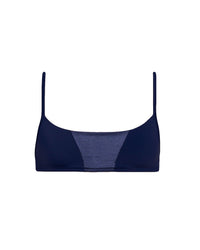 Tonga Bikini Top Nachtblau – ECONYL® Recycled Nylon — Ansicht 5