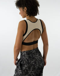 KNIL Bra-Top Bio-Baumwolle Rücken-Cut-Out — Ansicht 3