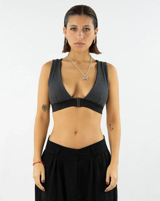 GRIB – Bra-Top mit Rücken-Cut-Out | Bio-Baumwolle | Made in Berlin