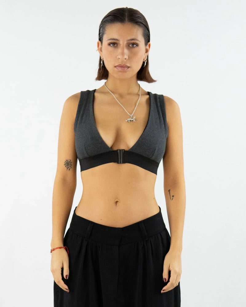 GRIB Bra-Top Bio-Baumwolle Rücken-Cut-Out Berlin — KEIJN
