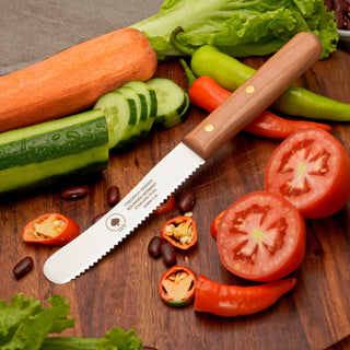 PIKAS Buckelsmesser – Handgeschliffen | Echtholzgriff | Made in Solingen