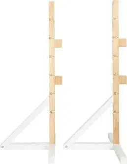 Bio Steckenpferde Spring-Set – Hindernisstangen | Holz | Verstellbar