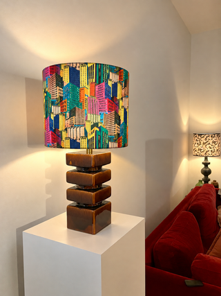 Cityscape Collection - XL Vasenlampe aus Cari Zalloni Vase - 55 cm