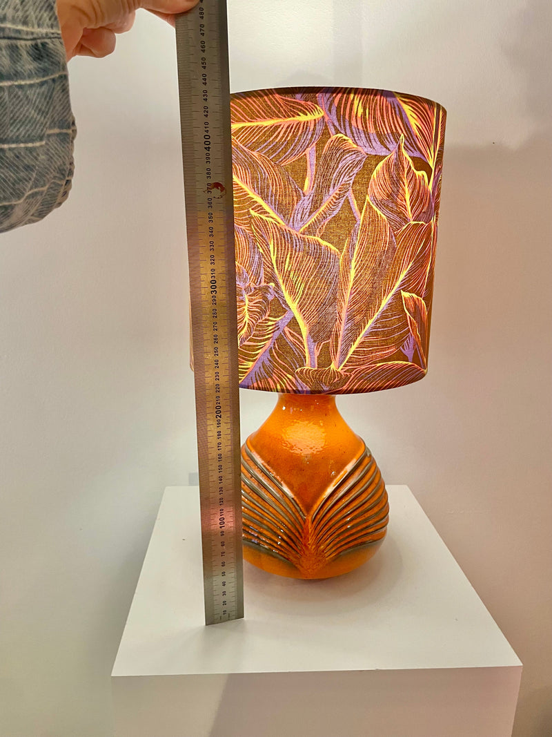 Upgecykelte Vasenlampe aus Cari Zalloni Vase von Fohr - West German Pottery — Ansicht 14