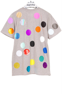 Balls T-Shirt Multicolor Dots – Unisex Allover Print — Ansicht 6