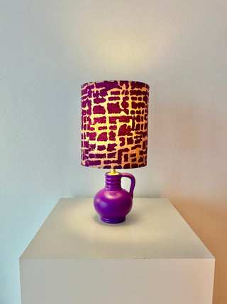 Seltene Marei Vase als kabellose Tischlampe