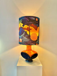 Pop Art Lampe PAN Keramik Space Age Schirm Cari Zalloni Goebel — Ansicht 7