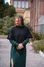 Nayala Poncho black – Organic cotton, elegant & versatile