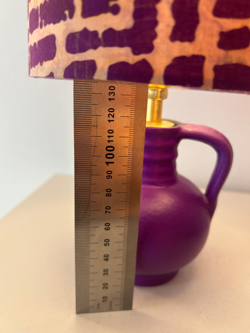 Marei Vase Model 7300 as a Cordless LED Table Lamp – Plum Noir — Ansicht 12
