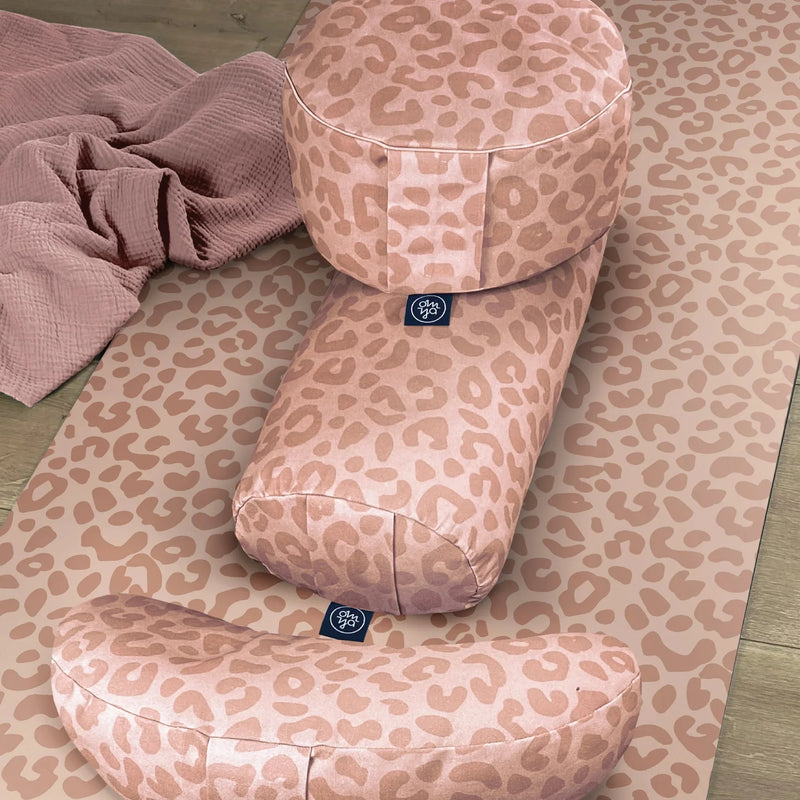OM YA Design Yoga Bolster handgefertigt Hamburg Baumwolle Dinkelspelz — Ansicht 5