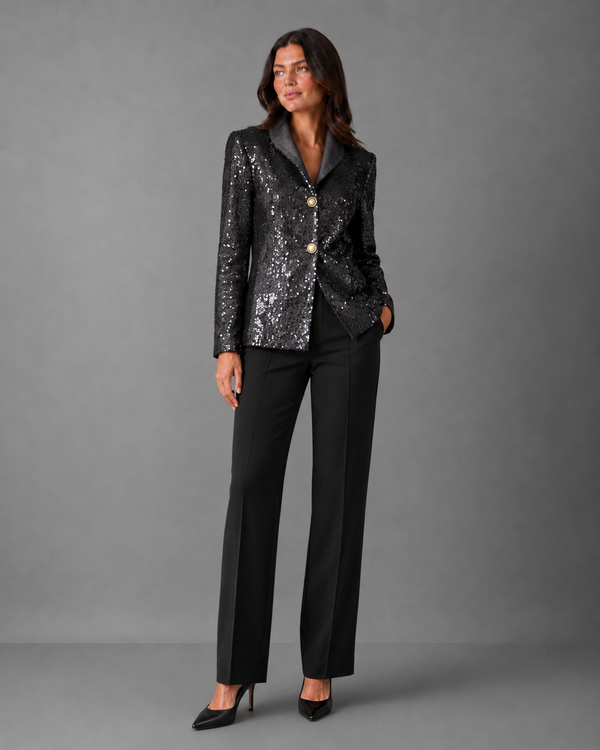 Paillettenblazer recycelt – ALINE CELI Couture