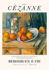 Still Life with Milk Jug Art Exhibition Poster – Paul Cézanne Kunstdruck — Ansicht 4