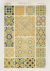 Moresque No. 5 by Owen Jones - Fine Art Print Poster Hand-Printed — Ansicht 1