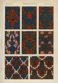 Moresque No. 3 Art Print – Hand-Printed Berlin, Archival Paper — Ansicht 1