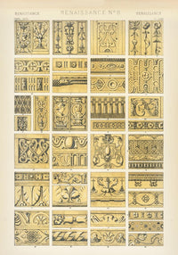 Renaissance Nr 8 by Owen Jones – Kunstdruck Ornament Poster — Ansicht 1