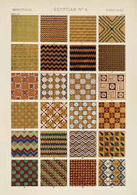 Egyptian No. 6 by Owen Jones - Art Print Poster — Ansicht 1