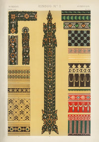 Hindoo No 2 by Owen Jones - Art Print Poster — Ansicht 1
