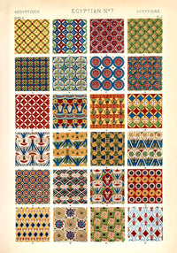 Egyptian Nr 7 by Owen Jones – Kunstdruck Poster — Ansicht 1