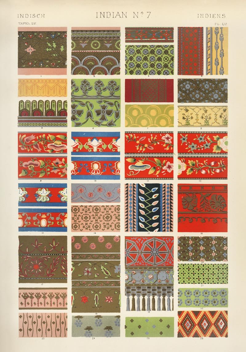 Indian No. 7 by Owen Jones - Art Print Poster — Patroa Studio
