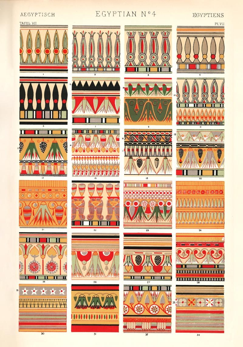 Egyptian No. 4 by Owen Jones — Patroa Studio
