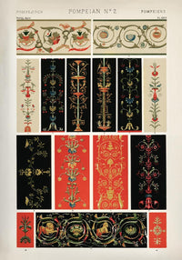 Pompeian Nr 2 by Owen Jones – Kunstdruck Poster — Ansicht 1