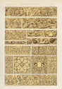 Elizabethan Nr 1 by Owen Jones – Kunstdruck Sepia Muster